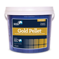 KER Gold Pellet supplement for horses in a blue and white container on a white background