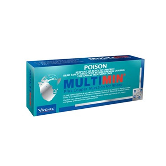 MULTIMIN PLUS COPPER INJECTION FOR SHEEP 500ML