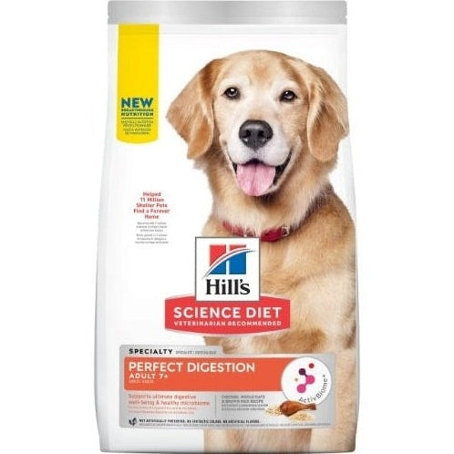 HILL'S SCIENCE DIET K9 ADULT PERFECT DIGESTION 5.44KG 7+
