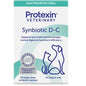 Protexin Veterinary Synbiotic D-C packaging for dogs and cats on a white background