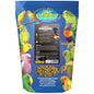 VetaFarm Parrot Breeder food packaging with colorful parrot illustrations on a blue background
