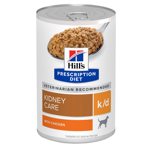 HILL'S PRESCRIPTION DIET K9 K/D CHICKEN 370GM 12s