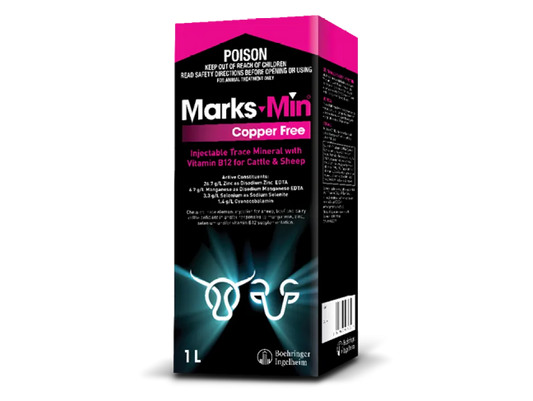 MARKS-MIN COPPER FREE B12-SHEEP AND CATTLE 1L