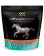 Osmo-Lyte Active supplement packaging for horses with EAC Equine branding.