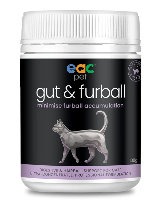 EAC GUT & FURBALL - DILY DIGESTIVE & FURBALL SUPPORT FOR CATS 100G