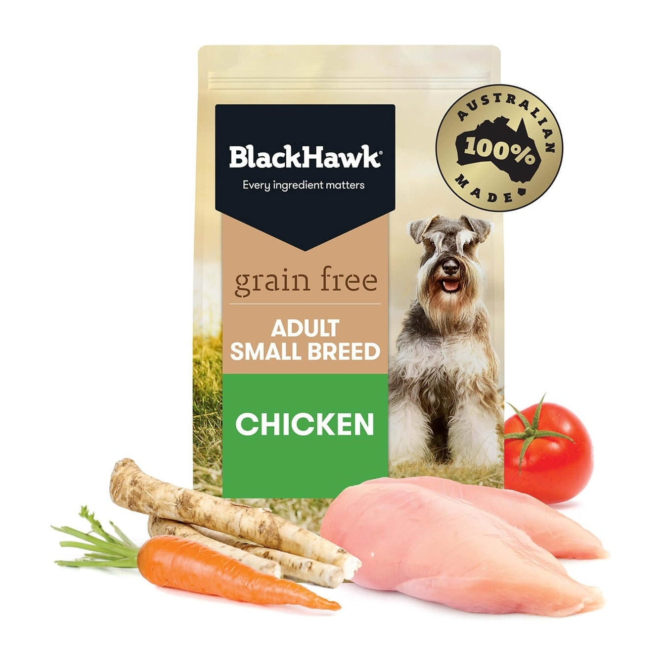 BLACKHAWK K9 GRAIN FREE SMALL BREED CHICKEN