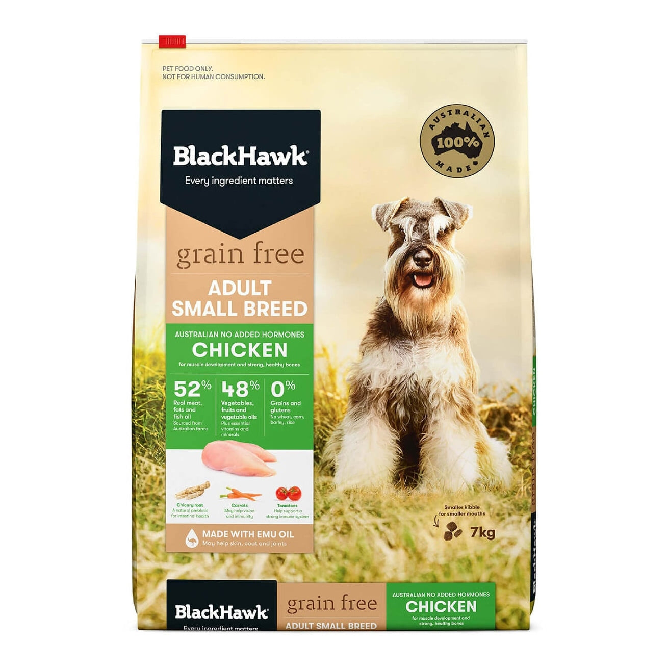 BLACKHAWK K9 GRAIN FREE SMALL BREED CHICKEN