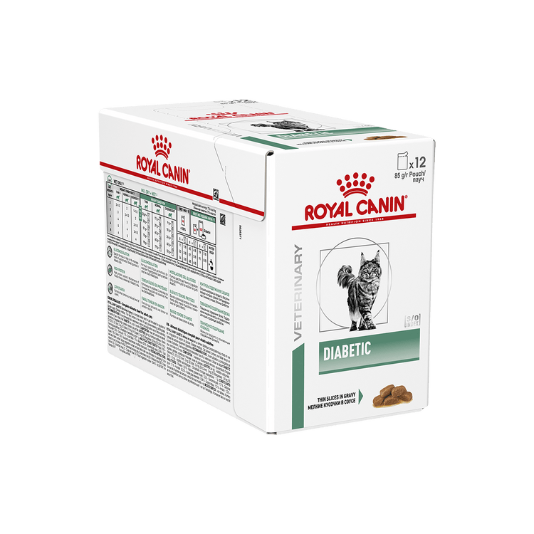 ROYAL CANIN FELINE DIABETIC 85GM 12s POUCH
