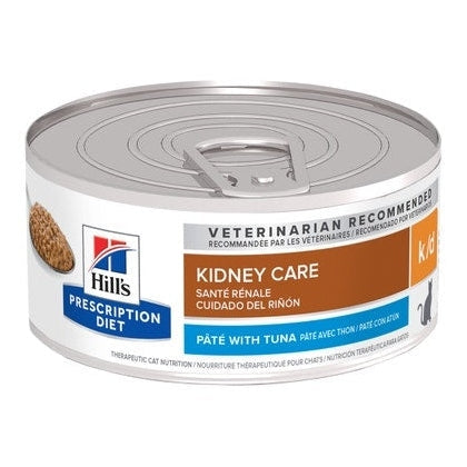HILL'S PRESCRIPTION DIET FELINE K/D FISH 156GM 24s