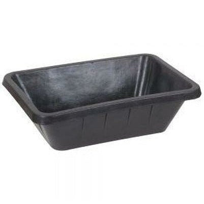 Feed Pan Recycled Rubber 40L no-handle