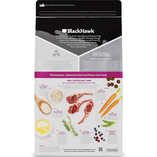BLACKHAWK K9 ADULT LAMB & RICE