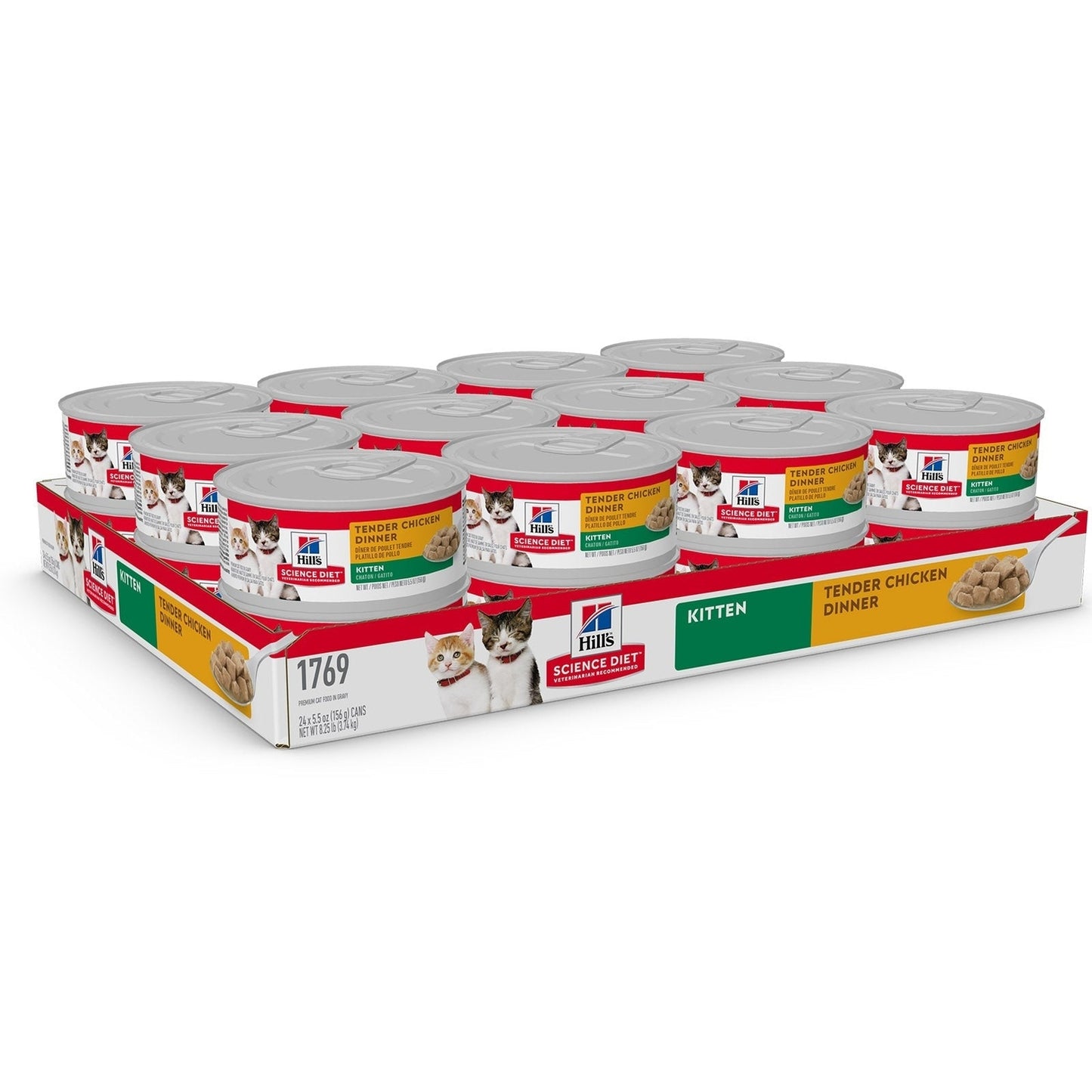 HILL'S SCIENCE DIET FELINE KITTEN CHICK 156GM 24s