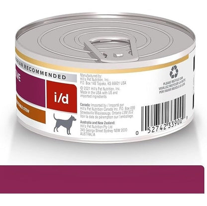 HILL'S PRESCRIPTION DIET K9 I/D CHICK VEG STEW 156GM 24s