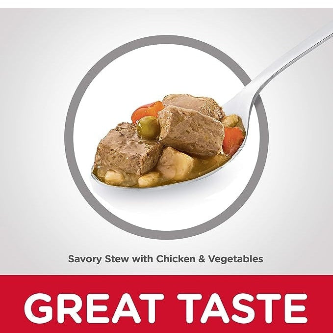 HILL'S SCIENCE DIET K9 PUPPY SAVORY CHICKEN 370GM 12s