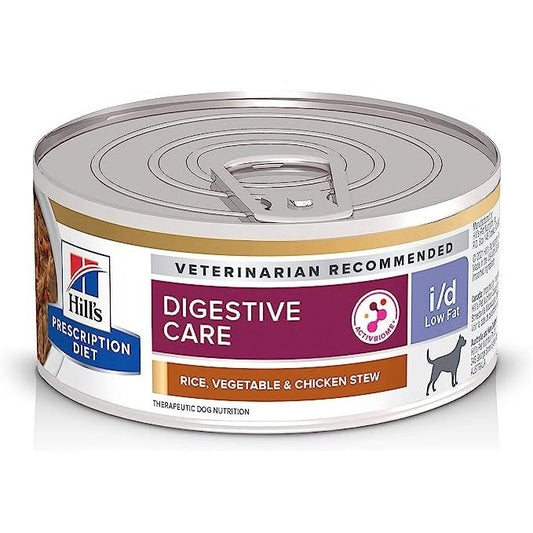HILL'S PRESCRIPTION DIET K9 I/D LOW FAT STEW 156GM 24s