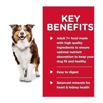 HILL'S SCIENCE DIET K9 MATURE 7+ CHICKEN & BARLEY 370GM 12s CANS