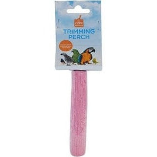 Bird Trimming Perch Pink