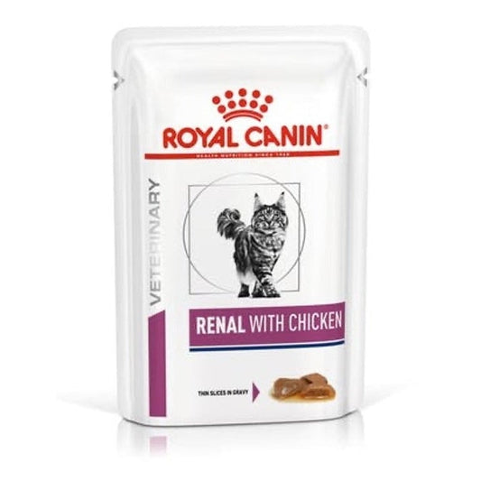 ROYAL CANIN FELINE RENAL 85GM 12s CHICK POUCH