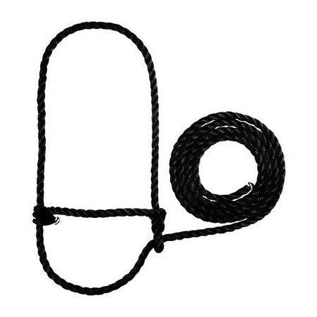WEAVER POLY ROPE CATTLE HALTER WITH LEAD