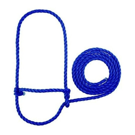 WEAVER POLY ROPE CATTLE HALTER WITH LEAD