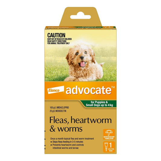 ADVOCATE DOG 0-4KG