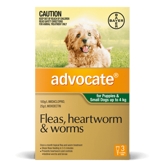 ADVOCATE DOG 0-4KG