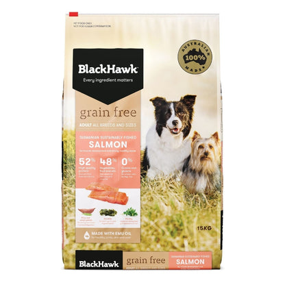 BLACKHAWK K9 GRAIN FREE SALMON