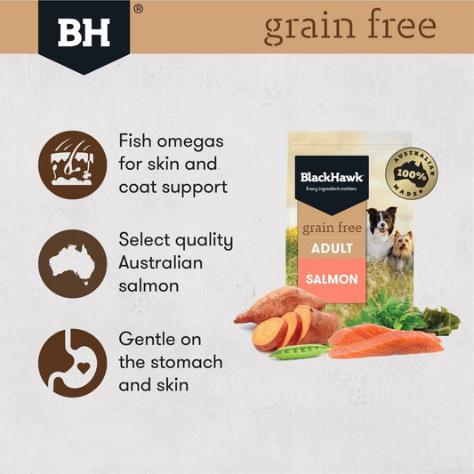 BLACKHAWK K9 GRAIN FREE SALMON