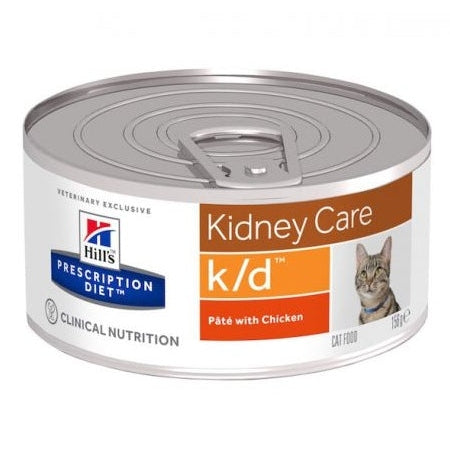 HILL'S PRESCRIPTION DIET FELINE K/D MINCE 24s