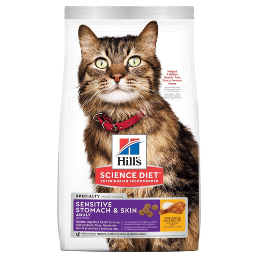 HILL'S SCIENCE DIET FELINE SENS SKIN & STOM