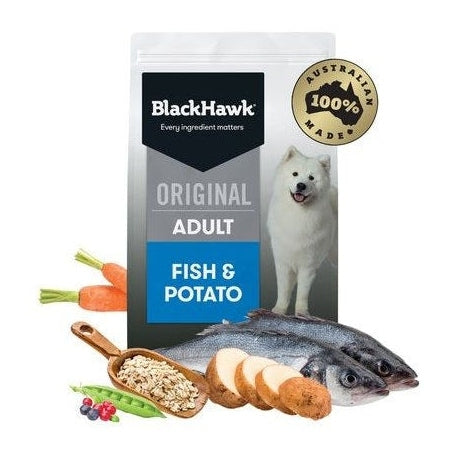 BLACKHAWK K9 ADULT FISH & POTATO