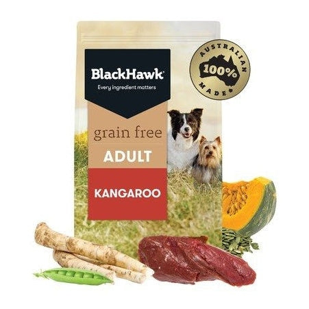 BLACKHAWK K9 GRAIN FREE KANGAROO 7KG