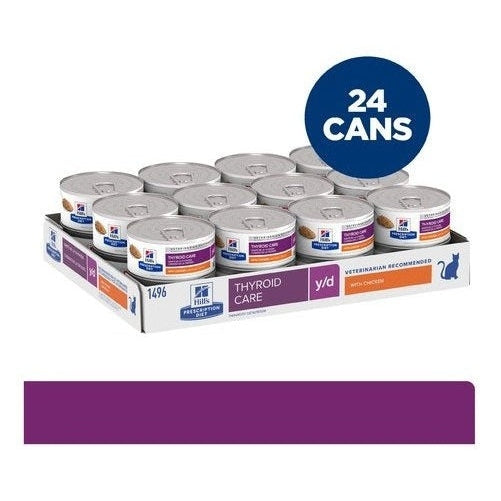 HILL'S PRESCRIPTION DIET FELINE Y/D 156GM 24s