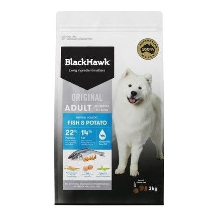 BLACKHAWK K9 ADULT FISH & POTATO