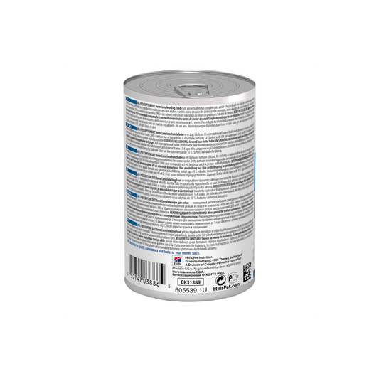 HILL'S PRESCRIPTION DIET K9 DERM COMPLETE 370G 12s