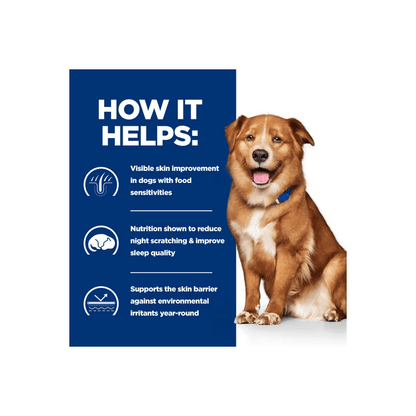 HILL'S PRESCRIPTION DIET K9 DERM COMPLETE 370G 12s