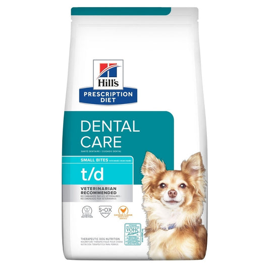 HILL'S PRESCRIPTION DIET K9 T/D 2.25KG SML BITES
