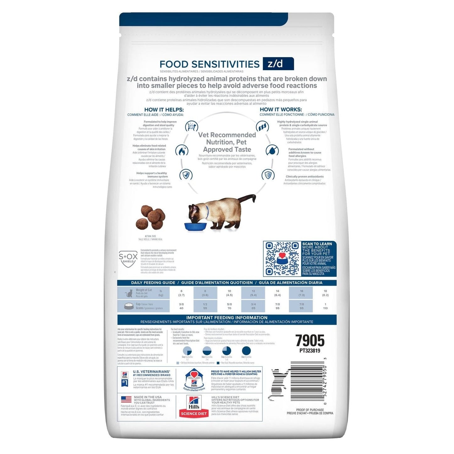 HILL'S PRESCRIPTION DIET FELINE Z/D