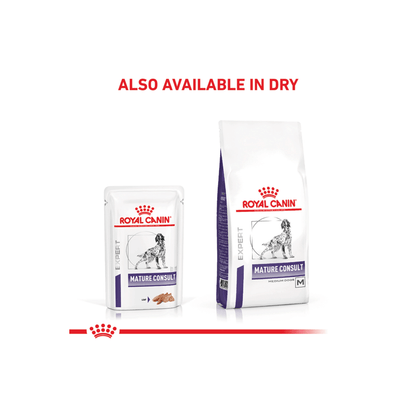 ROYAL CANIN K9 MATURE CONSULT DOG 85G 12s POUCH