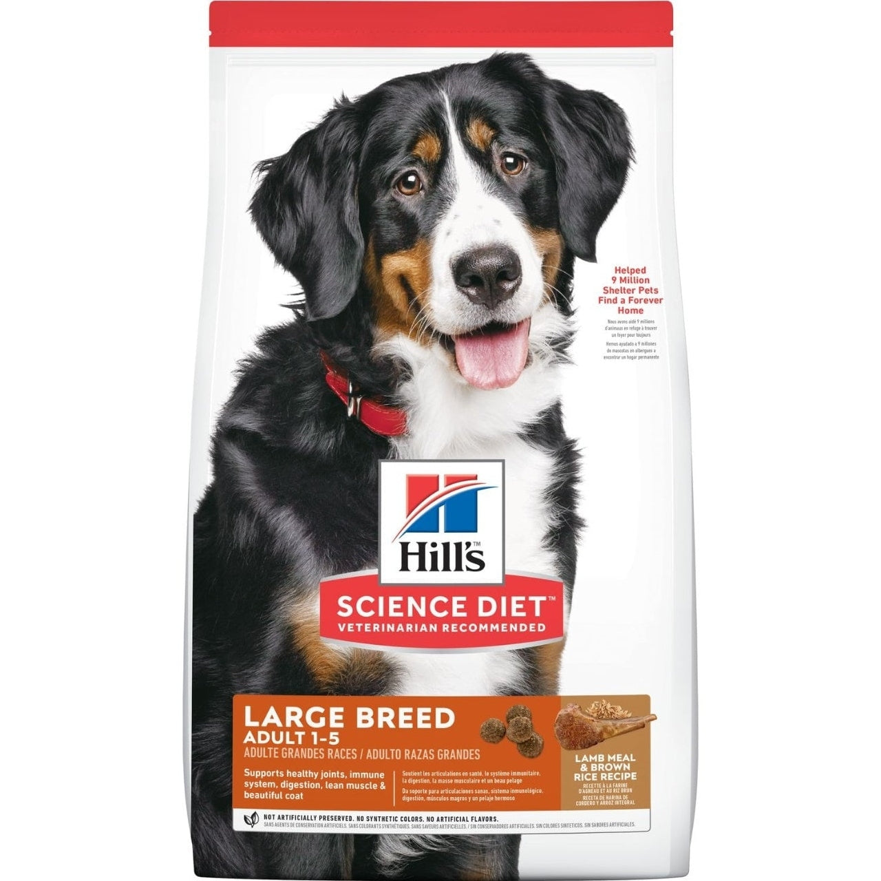 HILL'S SCIENCE DIET K9 ADULT LARGE BREED 14.97KG LAMB & RICE