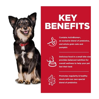 HILL'S SCIENCE DIET K9 PERFECT DIGESTION SMALL BITES ADULT 1.59KG